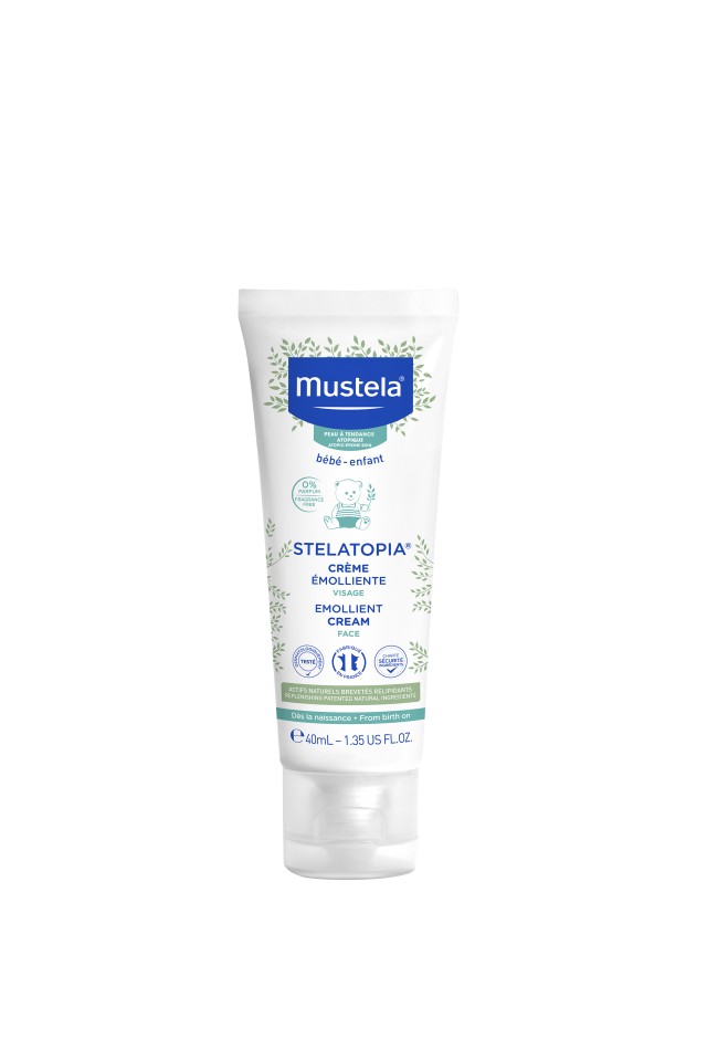 Mustela Bebe Emollient Face Cream Μαλακτική κρέμα προσώπου 40ml