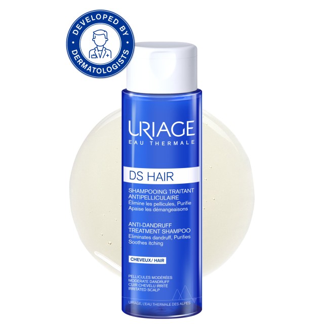Uriage DS Hair Anti-Dandruff Treatment Shampoo Σαμπουάν κατά της Πιτυρίδας, 200ml