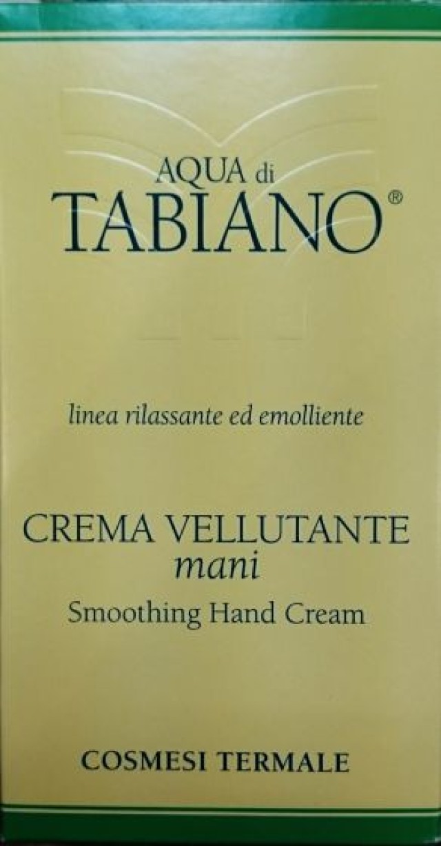 Aqua Di Tabiano Mani Smoothing Hand Cream Ενυδατική Κρέμα Χεριών 100ml, 1 τεμάχιο