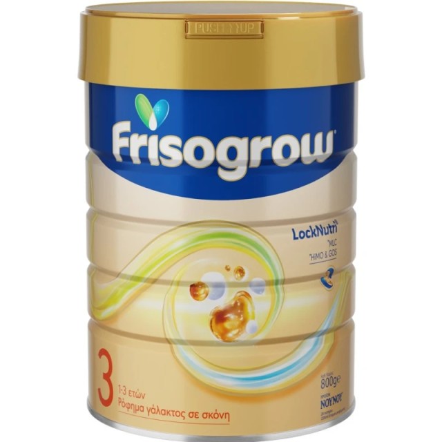 Nounou Frisogrow 3 MLC, GOS & HiMO 1-3 Years Γάλα για Παιδιά, 800g