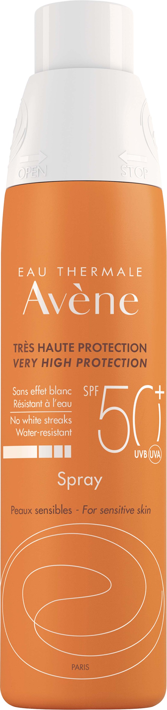 Avène - Αντηλιακό Σπρέι SPF 50+ - Πολύ Υψηλή Προστασία & Ενυδάτωση - Πρόσωπο & Σώμα 200ml