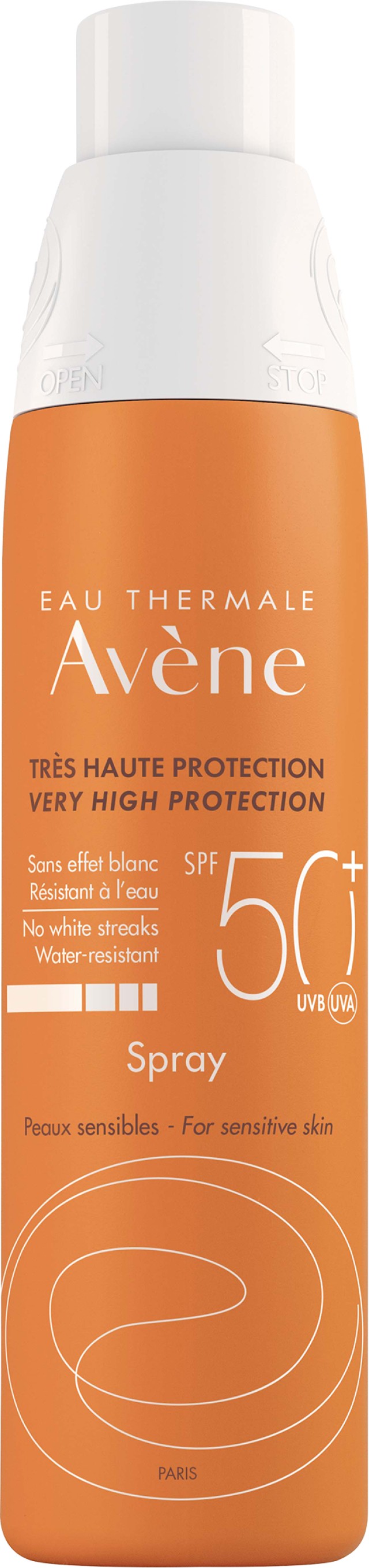 Avene Αντηλιακό Σπρέι SPF 50+ Πολύ Υψηλή Προστασία & Ενυδάτωση για Πρόσωπο και Σώμα 200ml