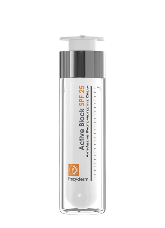 Frezyderm Active Block SPF25 Anti-Aging Day Cream With SPF XNUMX