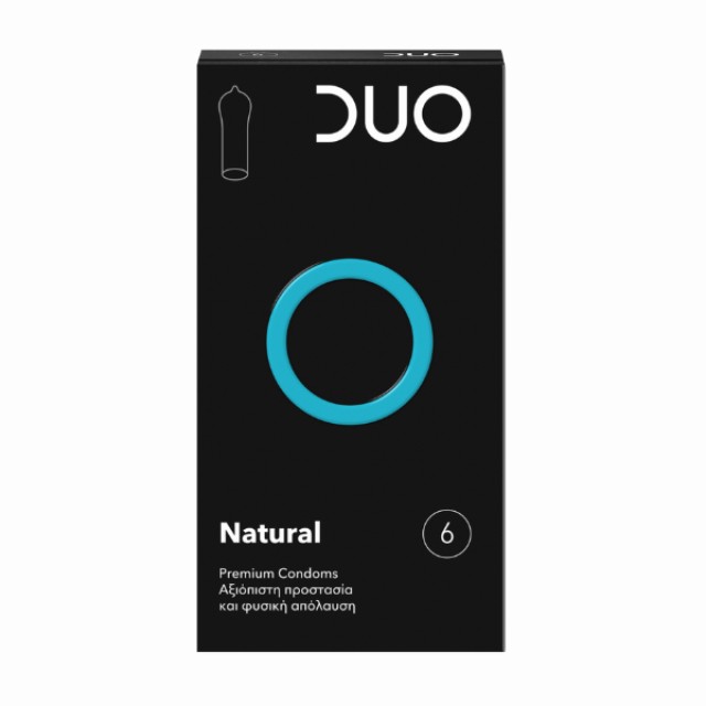 Duo Natural Προφυλακτικά, 6τμχ