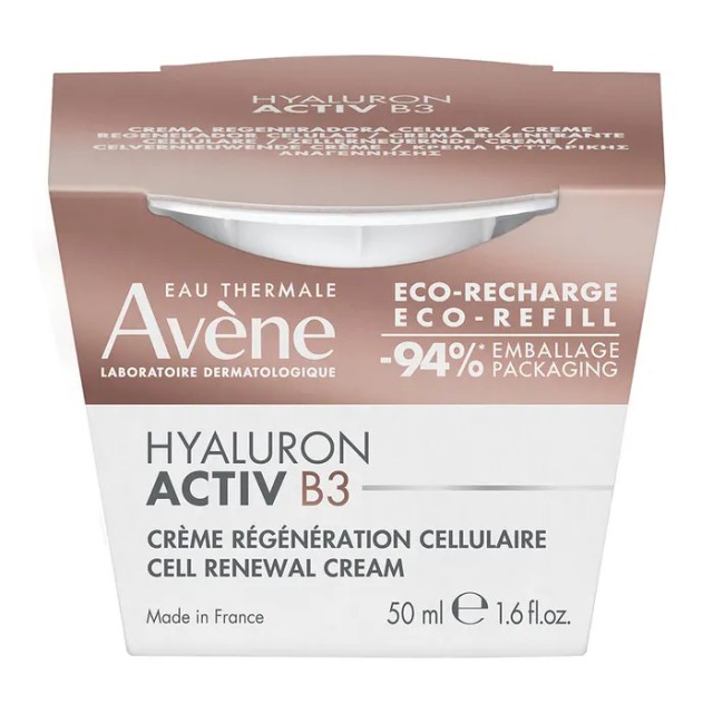Avene Eau Thermale Hyaluron Activ B3 Refill Cell Renewal Cream Κρέμ...