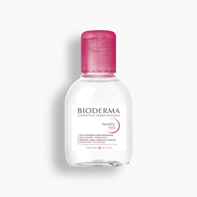 Bioderma Sensibio H2O Micellar Water Travel Size Μικυλλιακό Νερό Καθαρισμού για Ευαίσθητες Επιδερμίδες, 100ml