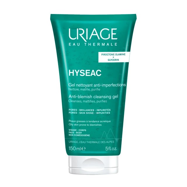 Uriage Hyséac Cleansing Gel Καθαριστικό Τζελ για Λιπαρό Δέρμα με τά...