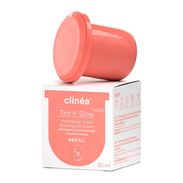 Clinéa Tint n Glow Refill Gel Κρέμα Ενίσχυσης Λάμψης με Χρώμα, 50ml