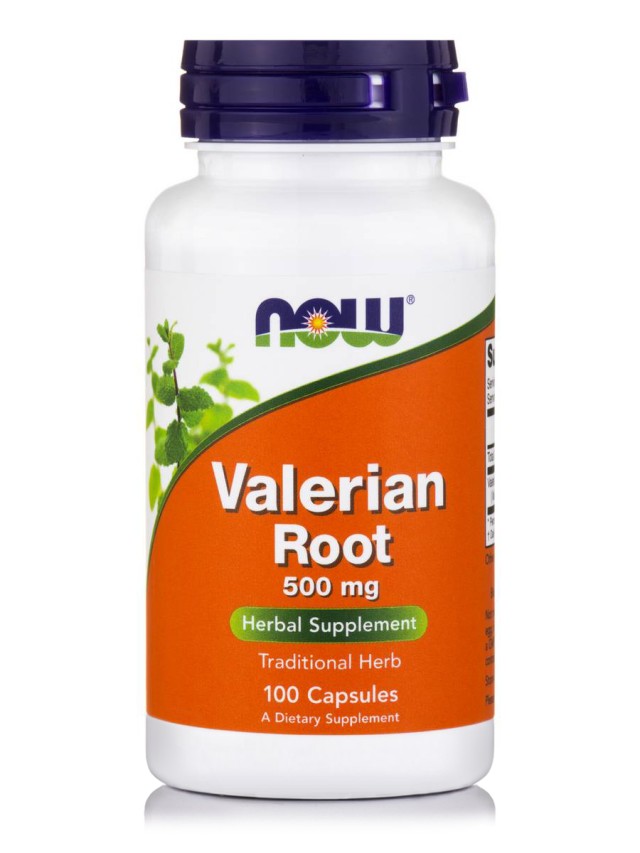 Now Valerian Root 500 mg, 100 Κάψουλες
