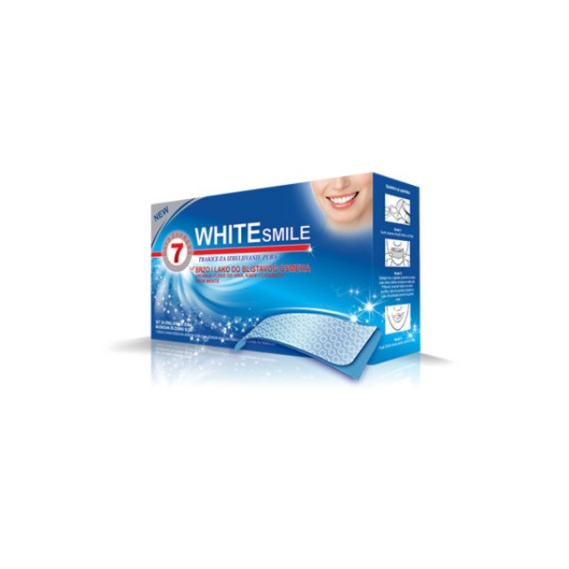 WhiteSmile Teeth Whitening Strips Ταινίες Λεύκανσης Δοντιών, 7x2τμχ