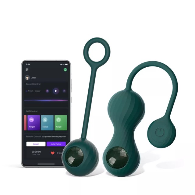 EasyToys Magic Motion Duo Smart Kegel Vibrator with Weights Έξυπνος...