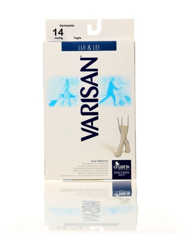 Varisan Lui & Lei Nero Κάλτσες Διαβαθμισμένης Συμπίεσης 14 mmHg 862 No 5