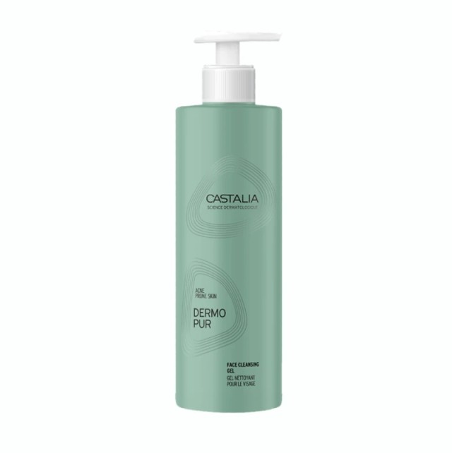 Castalia Dermopur Face Cleansing Gel Καθαριστικό Gel Προσώπου, 400ml