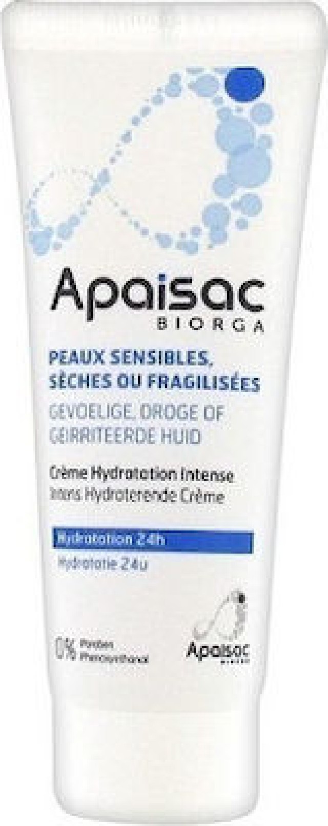 Biorga Apaisac Intensive Moisturising Cream Ενυδατική & Καταπραϋντική Κρέμα για την Ξηρή & Ερεθισμένη Επιδερμίδα, 40ml