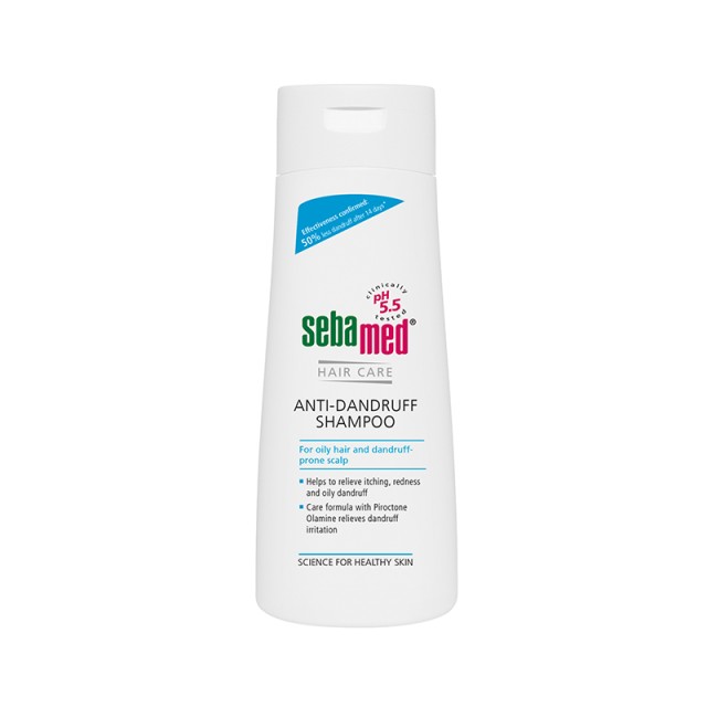 Sebamed Anti-Dandruff Shampoo Σαμπουάν κατά της Λιπαρής Πιτυρίδας, 200ml