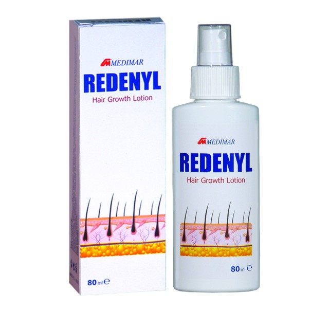 Medimar Redenyl Hair Growth Lotion Λοσιόν Κατά της Τριχόπτωσης, 80ml