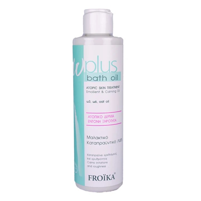 Froika Ω-Plus Bath Oil Μαλακτικό και Καταπραϋντικό Λάδι για Ξηρή Επ...