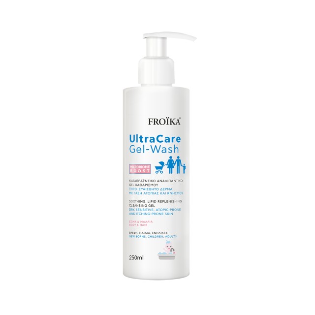Froika Ultracare Gel-Wash Καταπραϋντικό gel Καθαρισμού για Ξηρό, ευ...