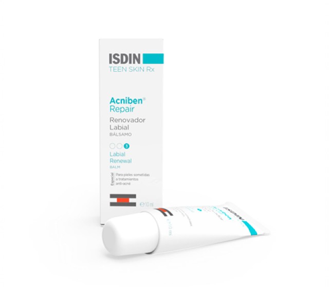 ISDIN Acniben Repair Lip Balm Βάλσαμο Χειλιών, 10ml