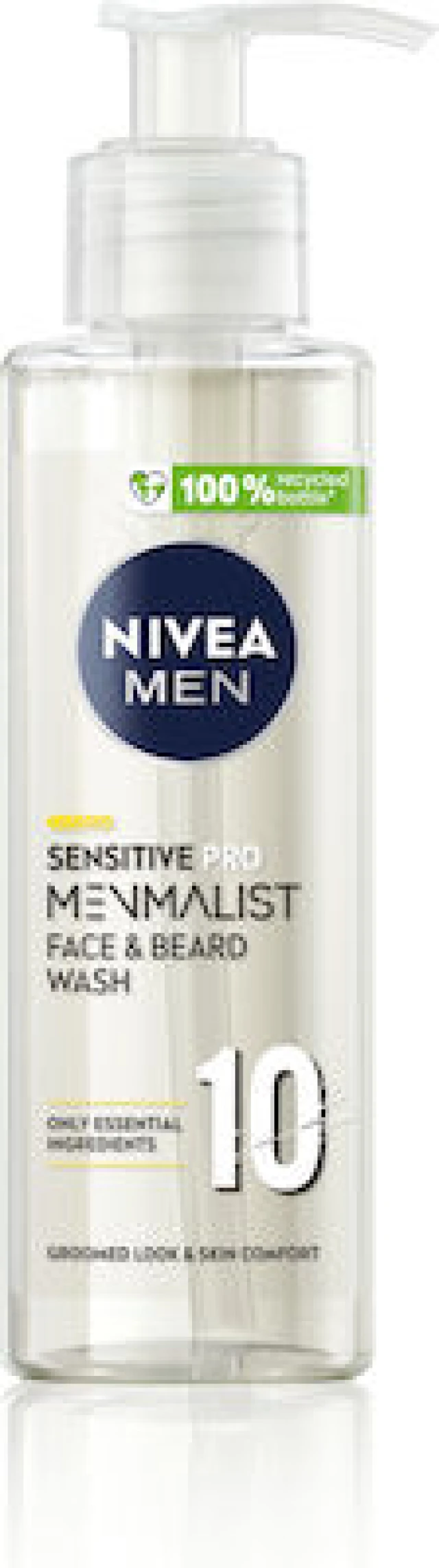 Nivea Men Sensitive Pro Menmalist Face & Beard Wash Cleansing Pro...