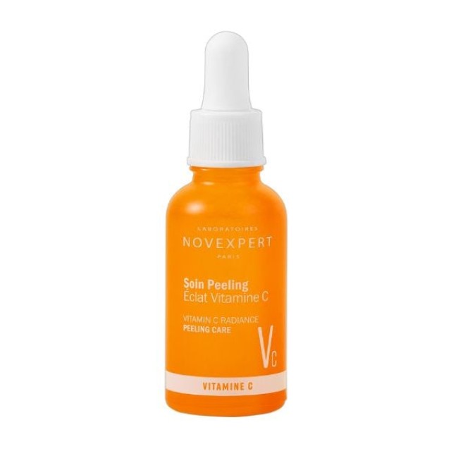 Novexpert Vitamin C Radiance Peeling Care Ορός Λάμψης με Βιταμίνη C, 30ml