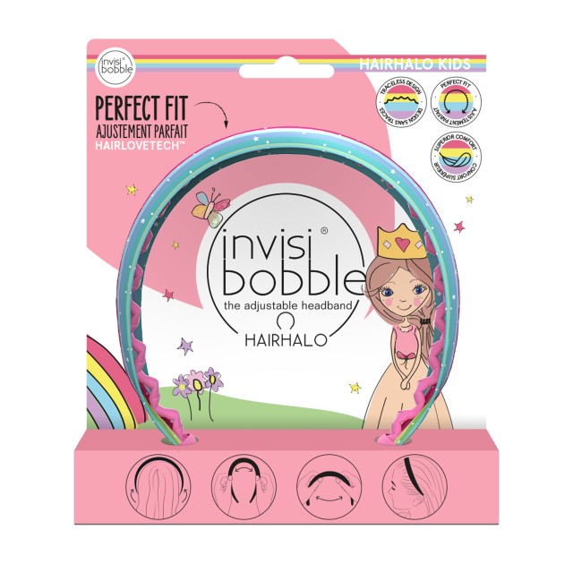 Invisibobble Hairhalo Rainbow Crown 1τμχ