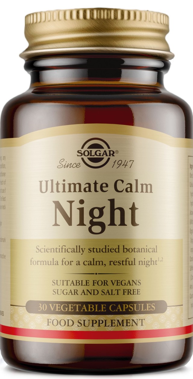 Solgar Ultimate Calm Night, 30 Κάψουλες