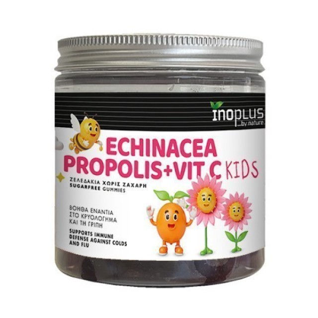Inoplus Echinacea Propolis + Vit C Kids Gummies, 60 Ζελεδάκια