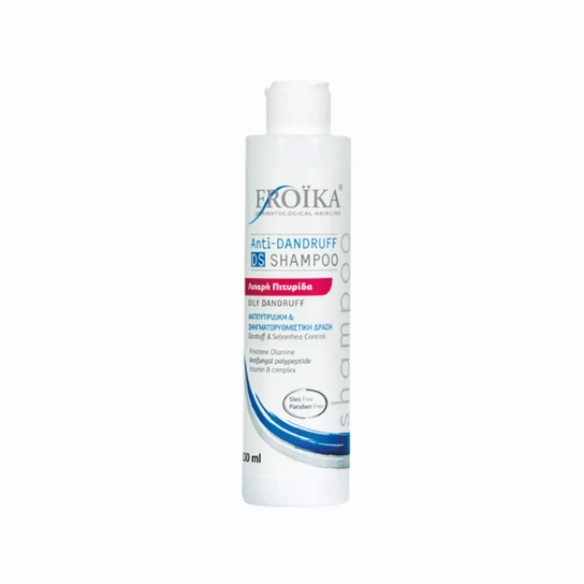 Froika Anti-Dandruff DS Shampoo Shampoo for Oily Dandruff, 200ml