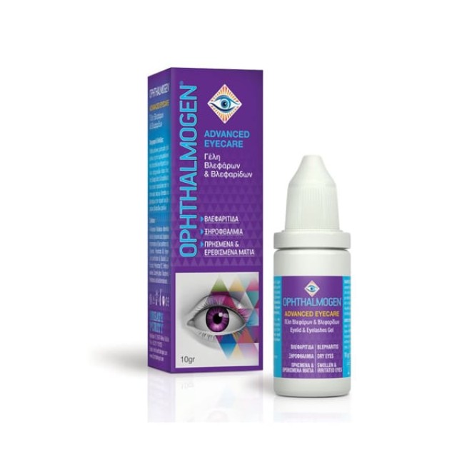 Ophthalmogen Advanced Eyecare Gel Γέλη Βλεφάρων & Βλεφαρίδων, 10gr