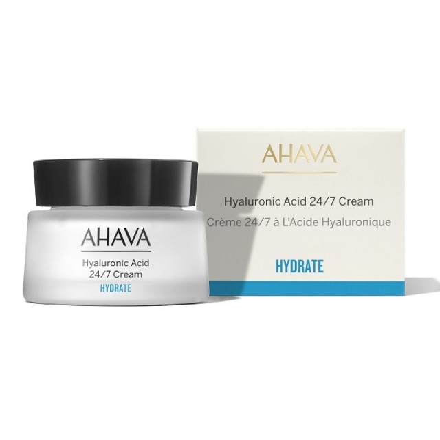 Ahava Hyaluronic Acid 24/7 Cream Ενυδατική Κρέμα Προσώπου με Υαλουρονικό Οξύ 50ml