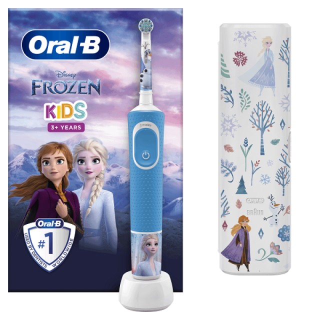 Oral-B Ηλεκτρική Οδοντόβουρτσα Frozen ΙΙ Special Edition για 3+ χρονών, 1 Τεμάχιο
