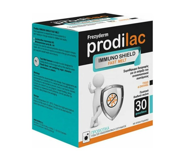 Frezyderm Prodilac Immuno Shield Fast Melt Συμπλήρωμα Διατροφής Προ...