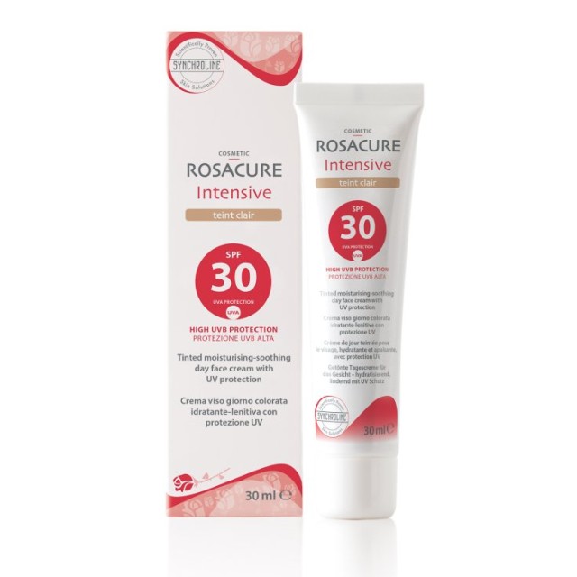 Synchroline Rosacure Intensive Teintee Clair SPF30 Ενυδατική Κρέμα ...
