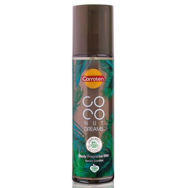 Carroten Coconut Body Mist Άρωμα Σώματος Καρύδα, 200ml