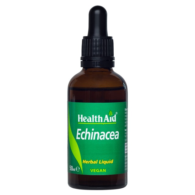 Health Aid Echinacea Συμπλήρωμα Διατροφής με Εχινάκεια σε Υγρή Μορφή για Ενίσχυση της Άμυνας του Οργανισμού, 50ml