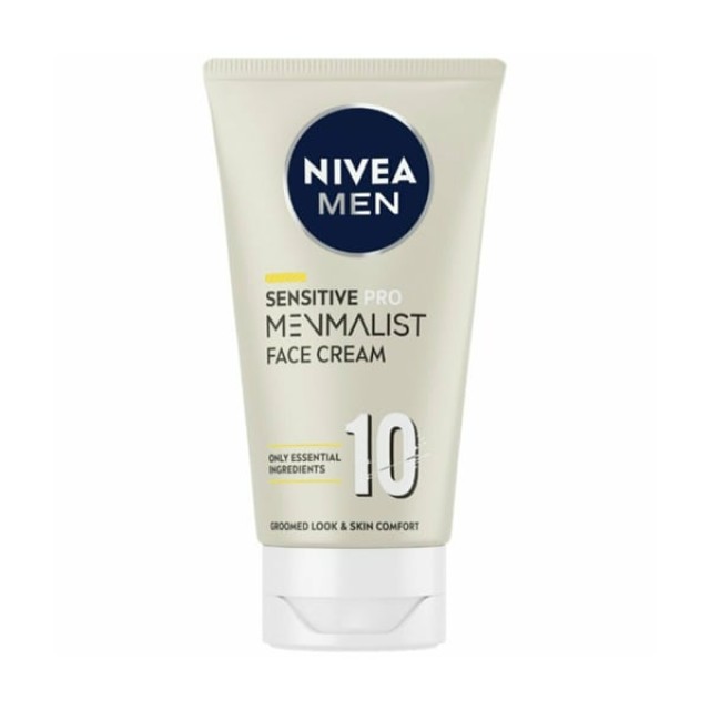 Nivea Men Sensitive Pro Menmalist Face Cream Ενυδατική Κρέμα Προσώπου, 75ml