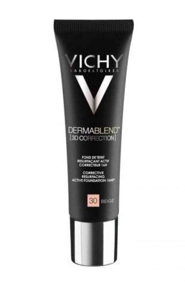 Vichy Dermablend 3D Correction 30 Beige Καλυπτικό & Διορθωτικό Make-up SPF25 30ml