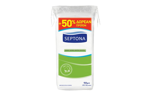 Septona Βαμβάκι 100g + 50% Δώρο
