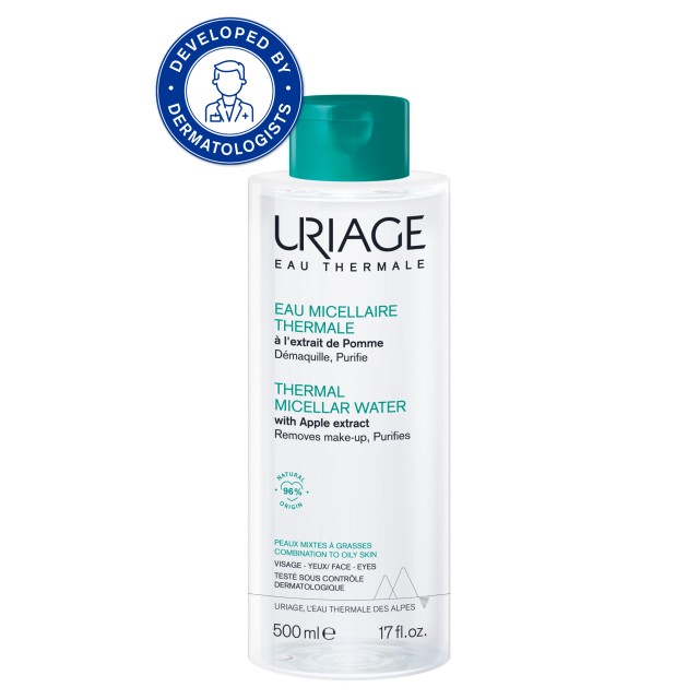 Uriage Eau Thermale Eau Micellaire Καθαριστική Λοσιόν με Μήλο, 500ml