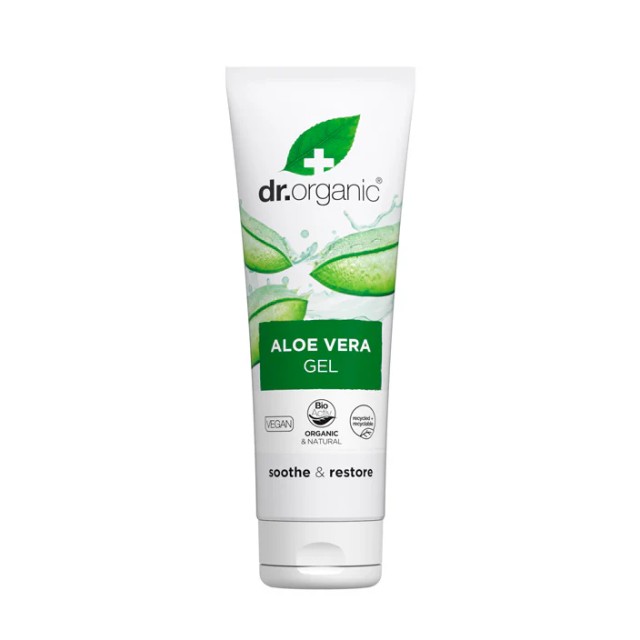 Dr. Organic Aloe Vera Gel Double Strength Ενυδατικό Τζελ με Αλόη Βέ...