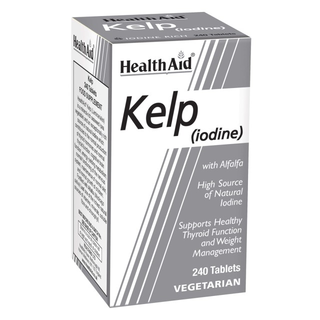 Health Aid Kelp lodine Iώδιο, 240 Ταμπλέτες