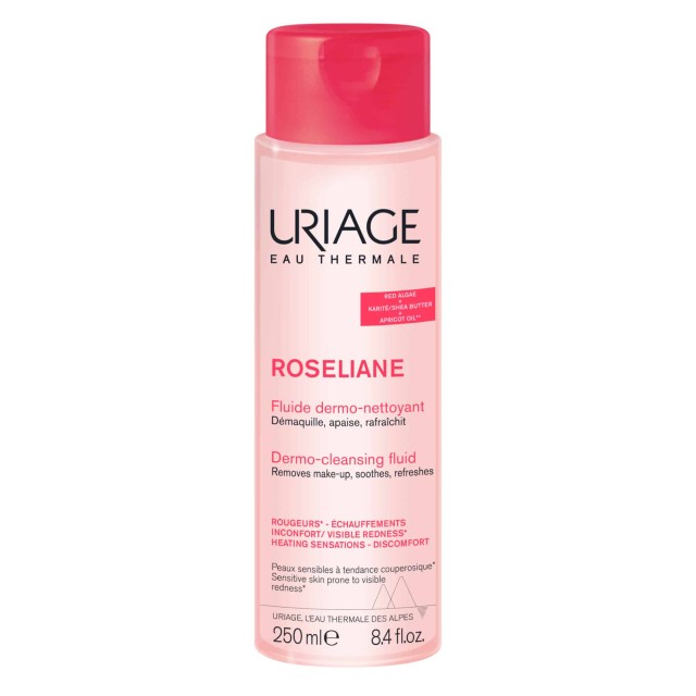Uriage Roseliane Dermo-Soothing Fluid Λεπτόρρευστο Καθαριστικό Προσ...