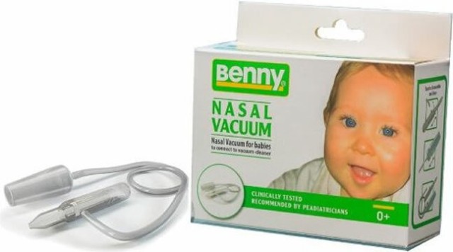 Benny (Soft Tip) Ρινικός Αποφρακτήρας για Βρέφη και Παιδιά με Μαλακή Άκρη, 1 τεμάχιο