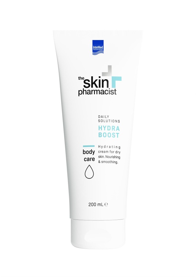The Skin Pharmacist Hydra Boost Body Care Cream Ενυδατική Κρέμα Σώματος για Ξηρές Επιδερμίδες, 200ml