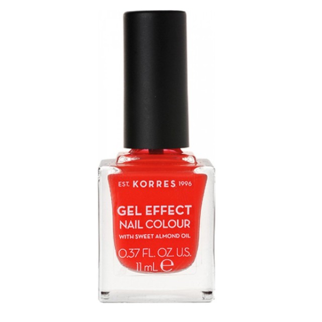 Korres No No Nail Polish 45 True Coral Βερνίκι νυχιών, 11ml