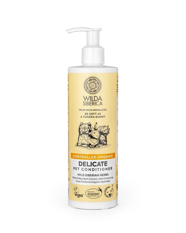 Wilda Siberica pet conditioner Οργανικό Μαλακτικό ζώων Delicate 400 ml