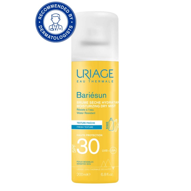 Uriage Bariesun Dry Mist Αντιηλιακό Σπρέι Προσώπου & Σώματος SPF30, 200ml