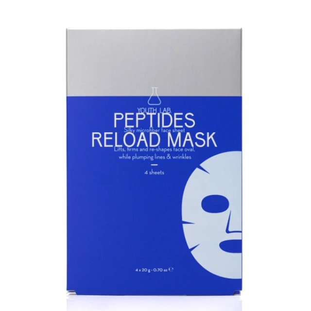Youth Lab. Peptides Reload Υφασμάτινη Μάσκα Προσώπου για Πλήρη Αναδ...