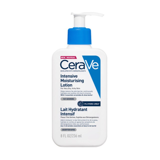 CeraVe Intensive Moisturising Lotion Ενυδατική Λοσιόν Για το Πολύ Ξηρό Δέρμα με Κνησμό, 236ml